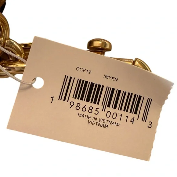 Coach Mini Rowan Bag Charm in Signature Canvas with Floral Print, NWT - Picture 9 of 9